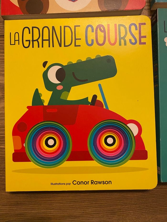 Lot 4 livres multicolores - photo numéro 5