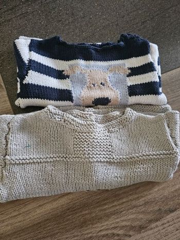 Pull fait main