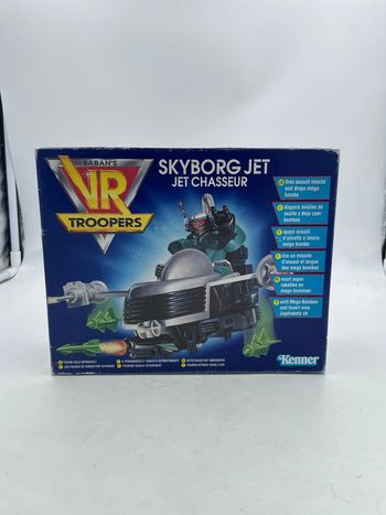 Saban’s Vr Troopers Skyborg Jet Chasseur Kenner / Giochi Preziosi 1994 neuf