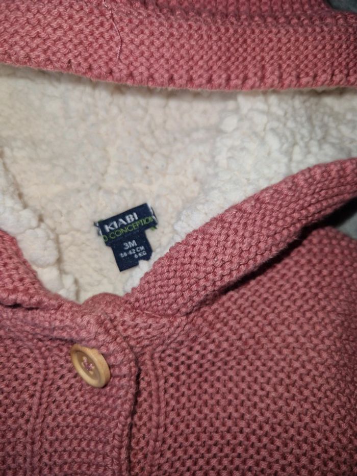 Gilet molletonné 3mois kiabi - photo numéro 6