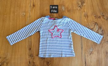 Tee-shirt manches longues fille