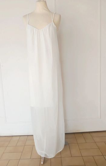 Robe longue voile doublé femme t m 38 cop copine