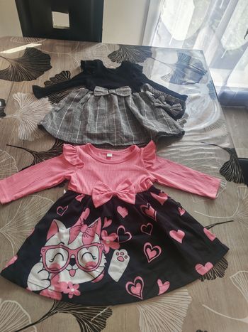Lot  de robe bébé fille