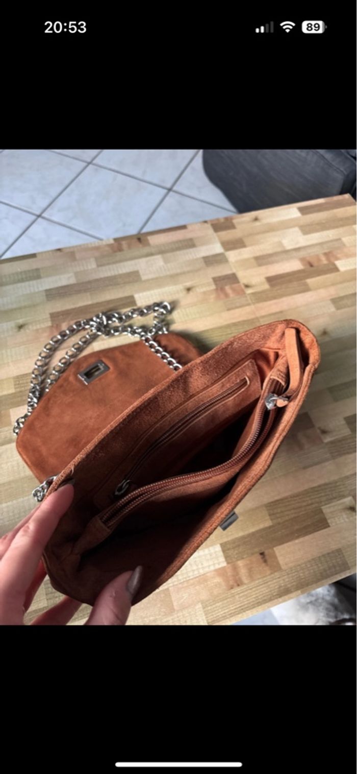 Sac à main cuir Minelli - photo numéro 4