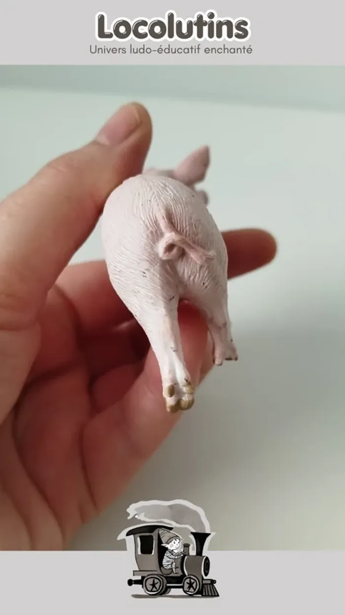 🚂 Figurine ▪ cochon femelle Schleich - photo numéro 5