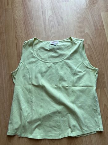 Débardeur Toscane / taille 4 / Vert pomme / Excellent état