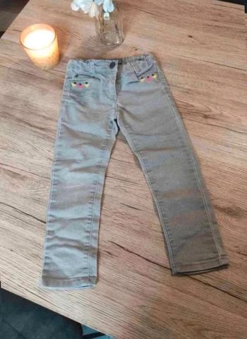 Jeans gris  fille  3  ans  orchestra