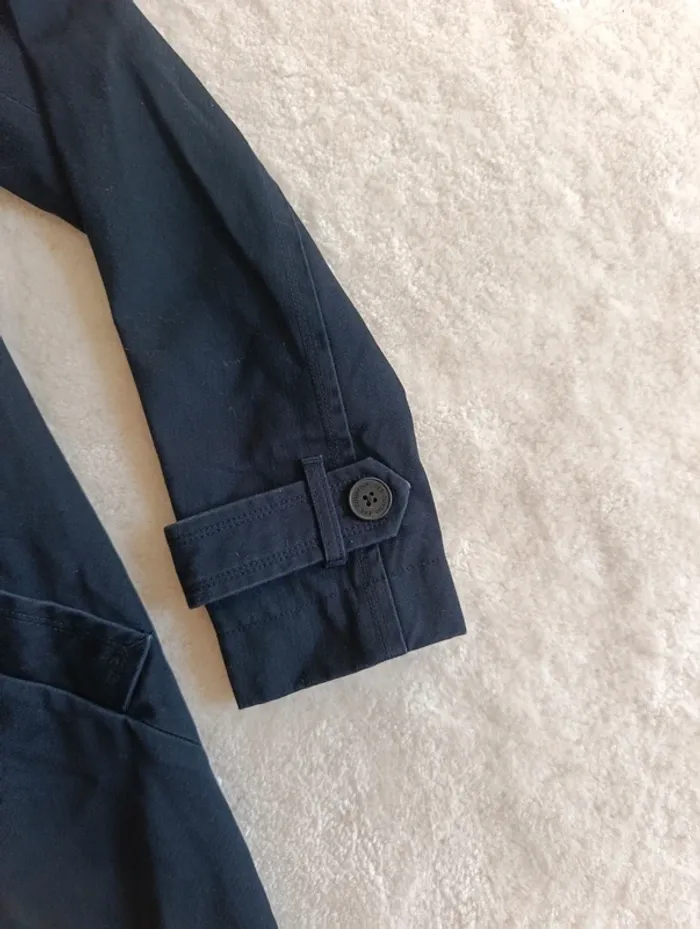 Trench Comptoir des cotonniers bleu marine 36 100% coton - photo numéro 7