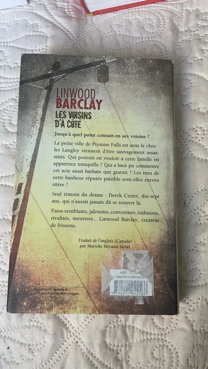 LinWood barclay livre les voisins d’à côté - photo numéro 2