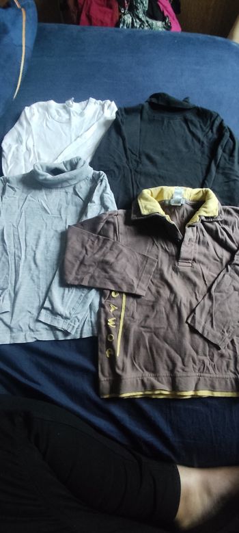 Lot 4 tee shirt enfant 