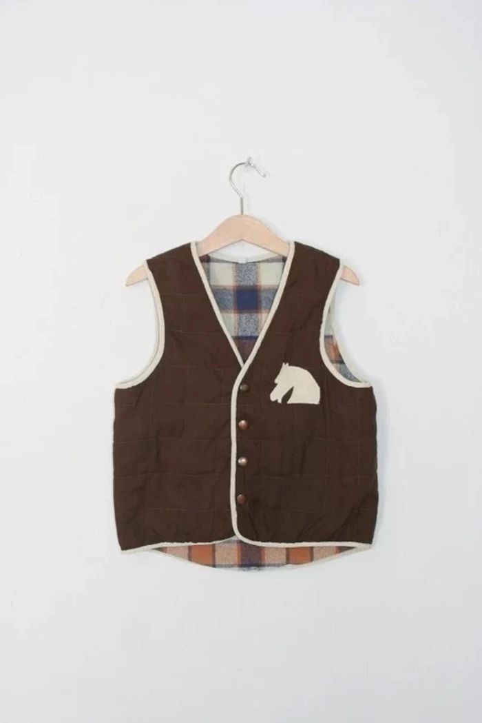 Gilet pour l'équitation chocolat Robin Masters