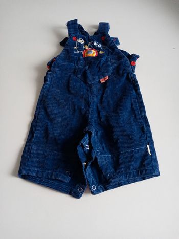 Salopette bleu marine T 3 mois