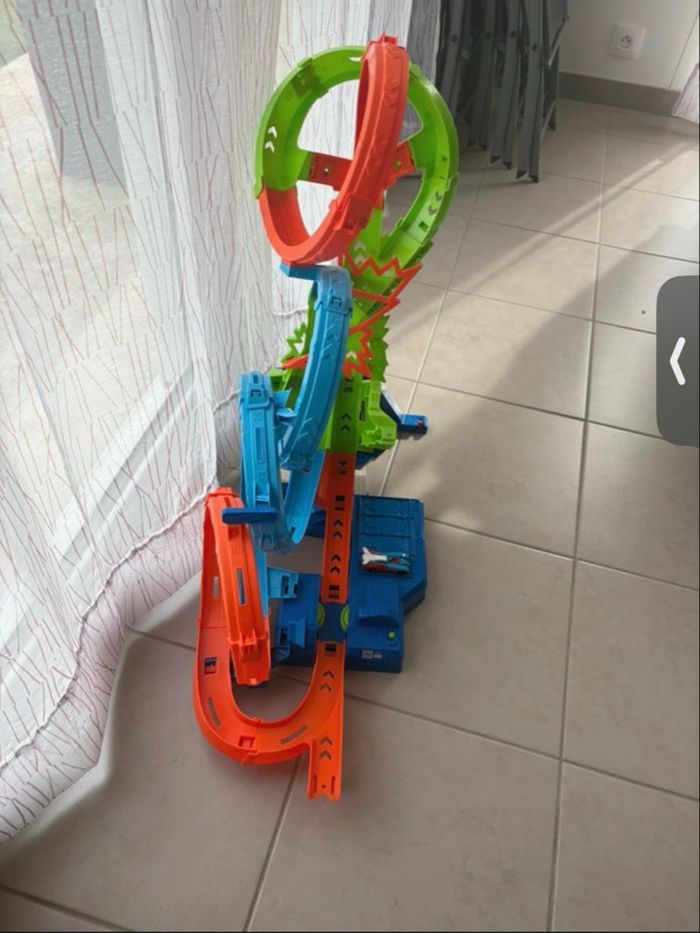 Pista Hot Wheels Action Collision con 4 loopings HXR70 MATTEL - photo numéro 3