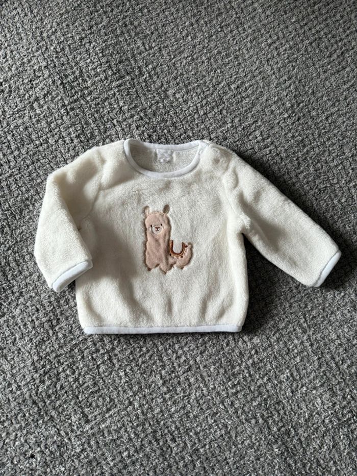 Pull sergent major tout doux (3mois)