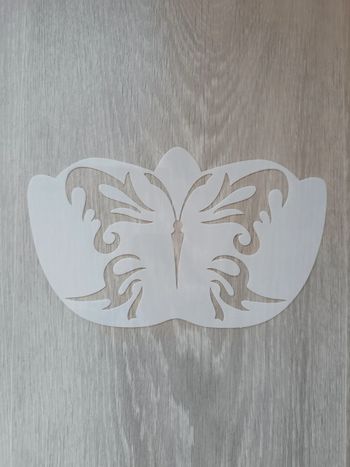 Masque pochoir enfant