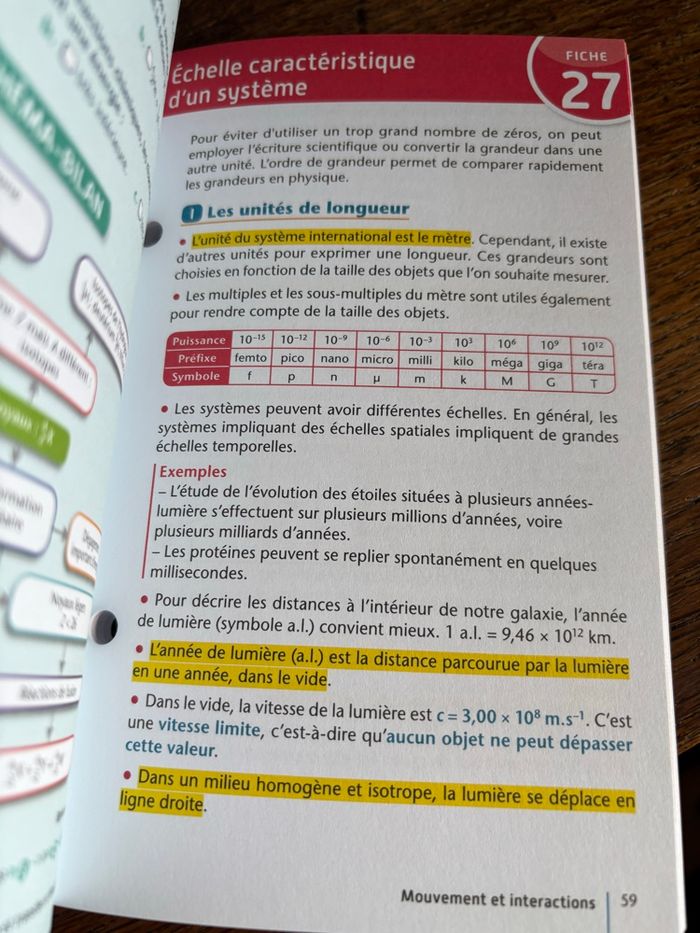 Fiches spéciales bac physique chimie 2nde - photo numéro 9