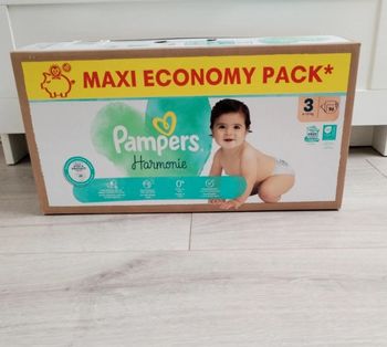 Couche pampers harmonie