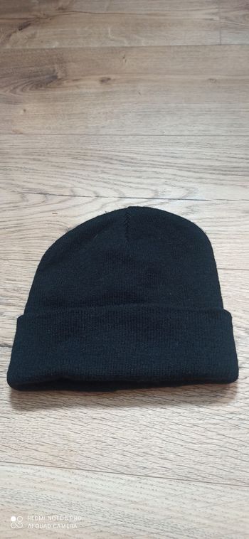 Bonnet noir uni
