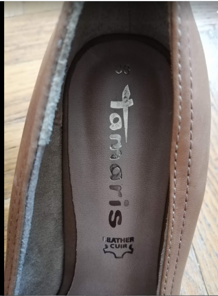 Escarpins cuir Tamaris en excellent état - taille 38 - photo numéro 7