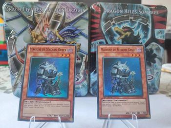 2 cartes Yu-Gi-Oh! Machine de secours genex 1 ère édition ha02-fr007