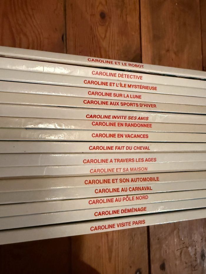 BE - blanc vintage - Lot de 16 livres bd albums Caroline Pierre Probst - photo numéro 7