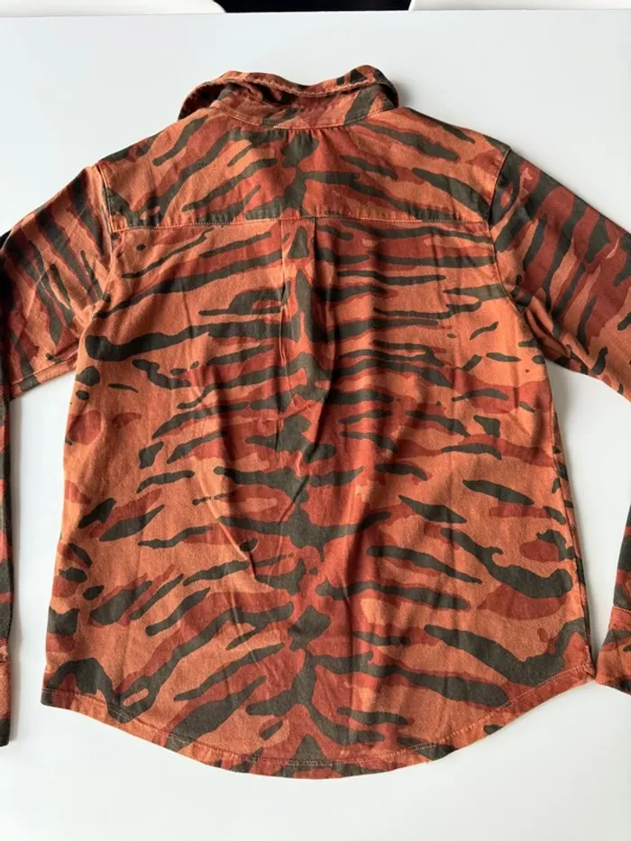 Chemise tigre coton bio Leon & harper - photo numéro 13