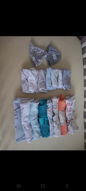 Lot pyjamas body naissance