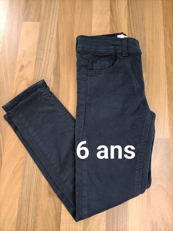 Jean skinny noir 6 ans Kiabi