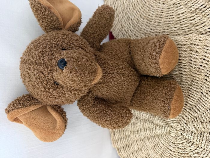 Doudou souris beige marron - photo numéro 6