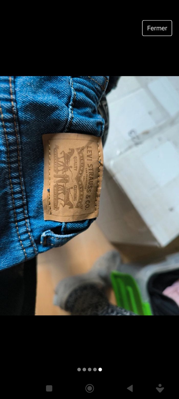 Short jean levi Strauss - photo numéro 4