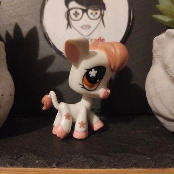 My Littlest Petshop Pet Shop LPS 476 vache cow Hasbro Brown #geektradelpsvache