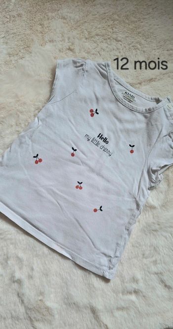 T-shirt taille 9-12 mois