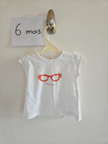 Tee-shirt 6 mois