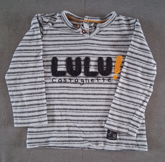 T-shirt manches longues 24 mois