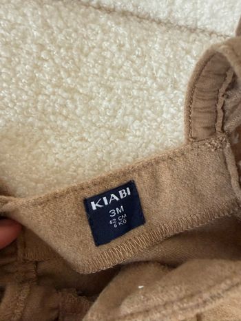 Salopette Camel, 62 cm 