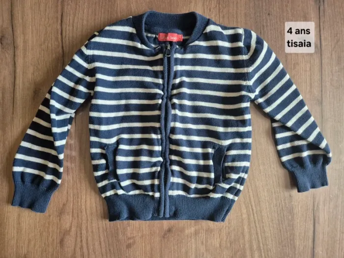 Gilet garçon 4 ans