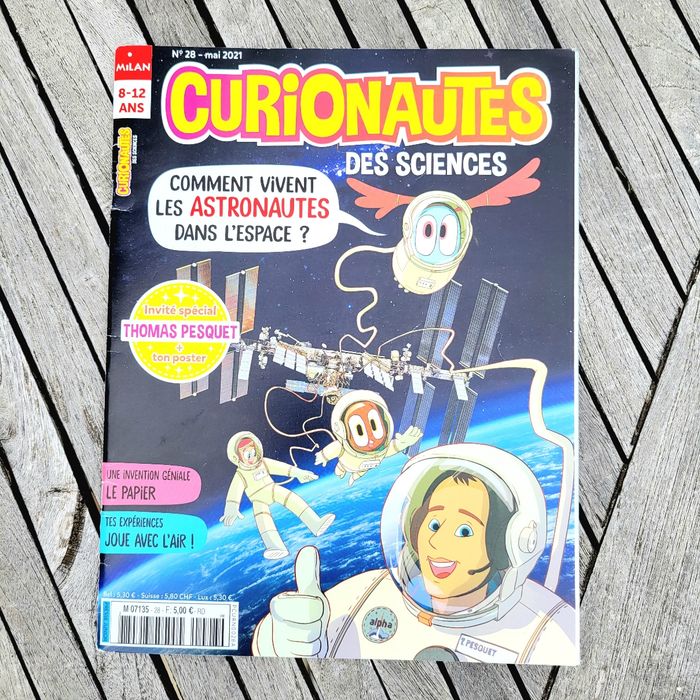 Lot de 9 Curionautes des sciences - photo numéro 2