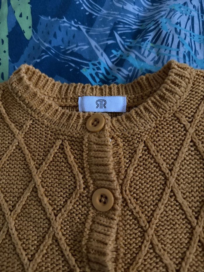 Gilet moutarde la redoute - photo numéro 2