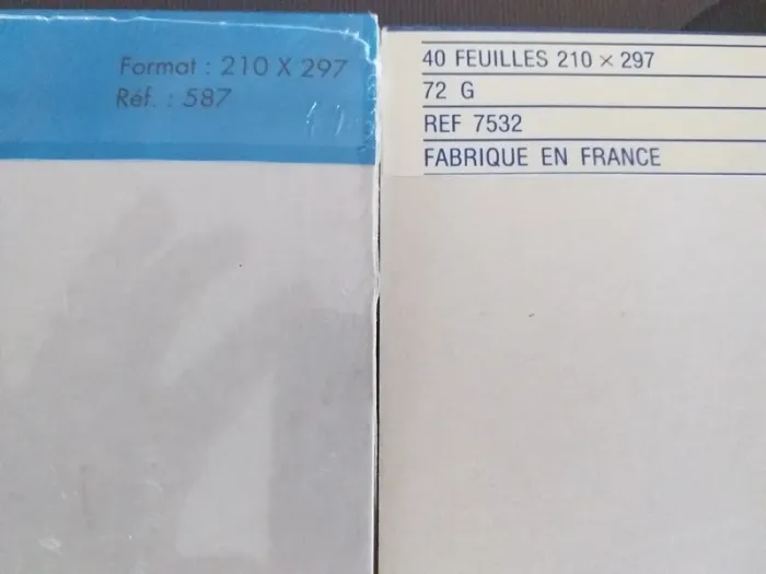 Lot de 2 blocs de correspondance - photo numéro 3