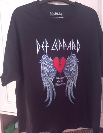Tee-shirt Def Leppard taille M Kiabi