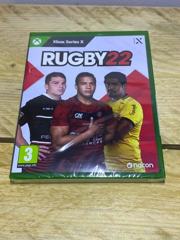 Neuf sous blister rugby22 Xbox séries x