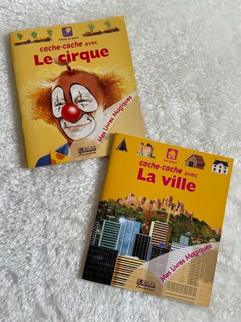 Lot de 2 livres magique