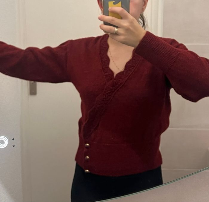 Pull cache cœur Naf Naf - photo numéro 4