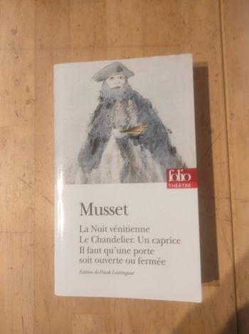 La Nuit vénitienne  Alfred de Musset Folio Théâtre 2010