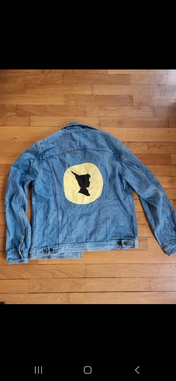 Veste en jean fait main Peter Pan