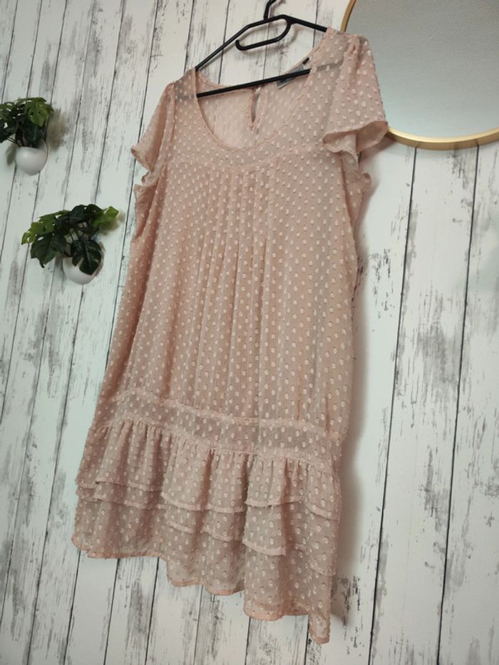 Robe vieux rose Kwoman femme 44 - photo numéro 3