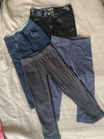 Lot de 4 pantalons