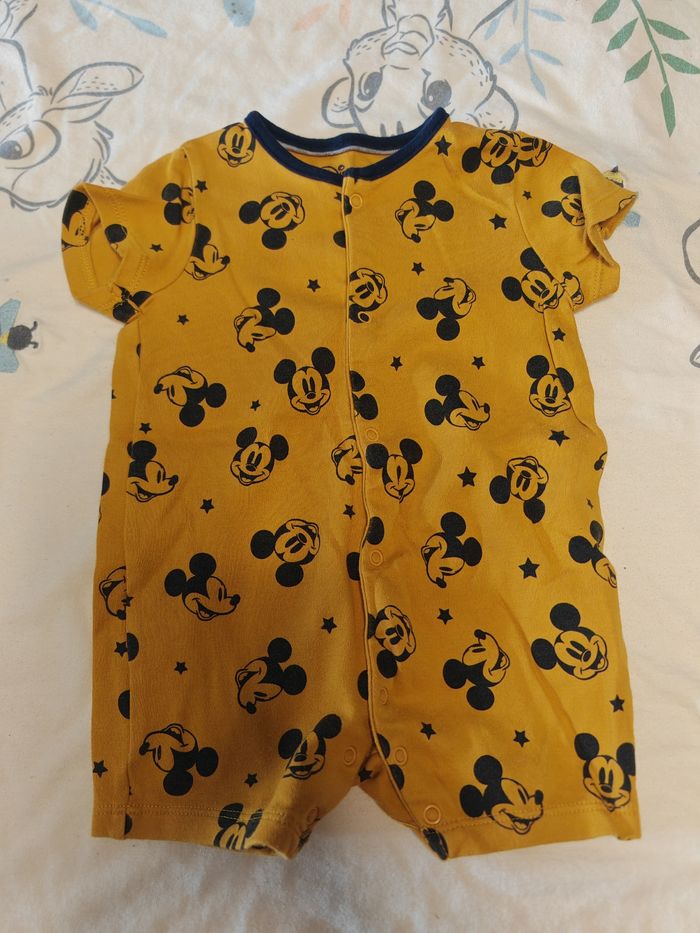 Lot de barboteuses Mickey disney - photo numéro 3