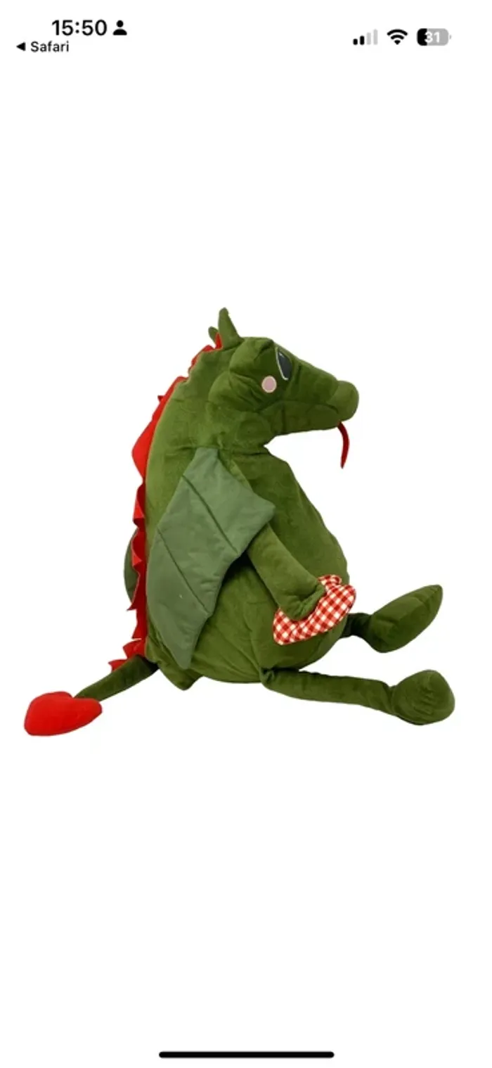 Peluche dragon IKEA - photo numéro 3