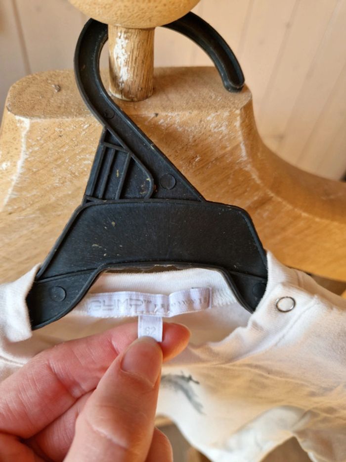 T-shirt longues manches gymp 62cm - photo numéro 2